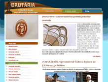 Tablet Screenshot of drotaria.sk